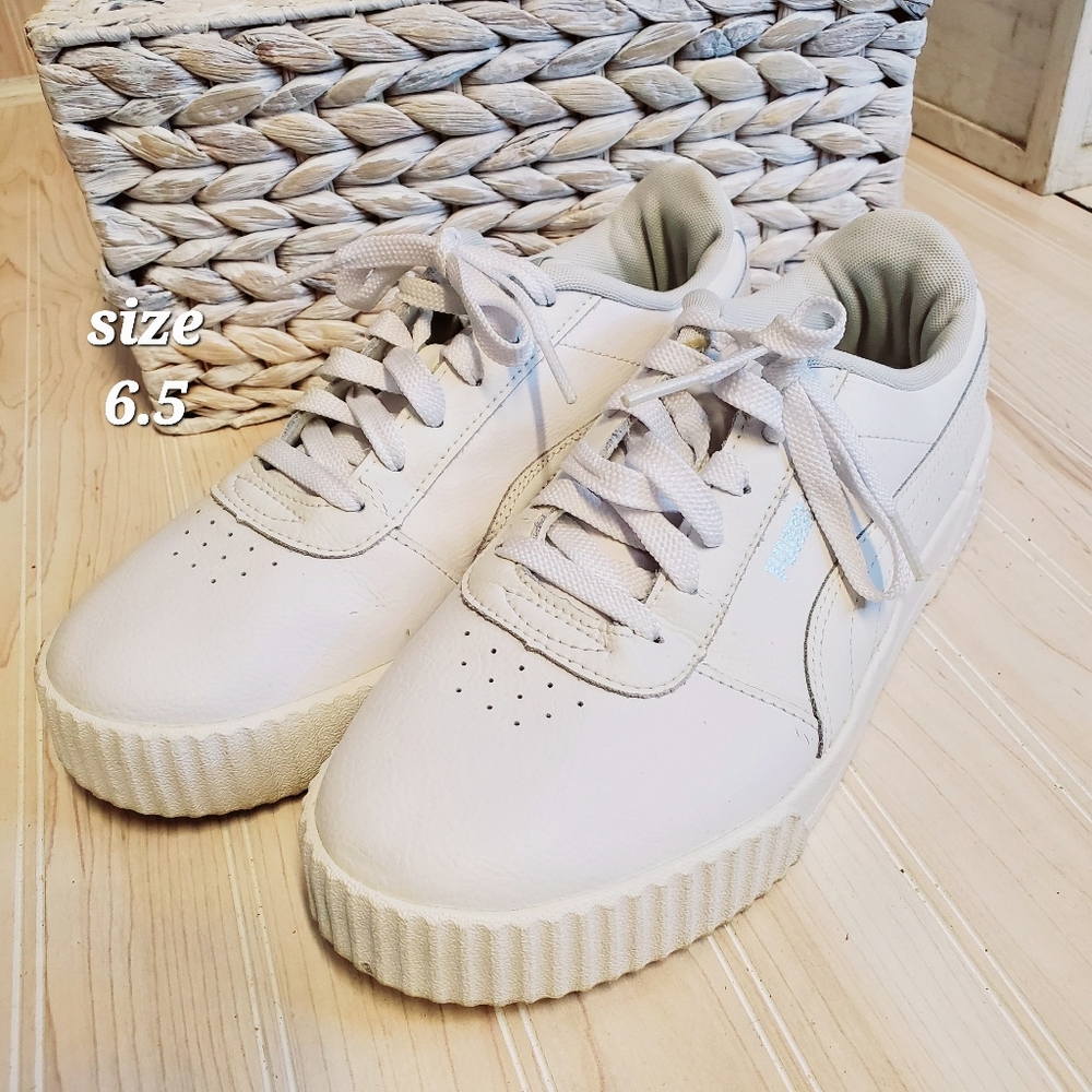 Puma Women's Sneakers in Cream